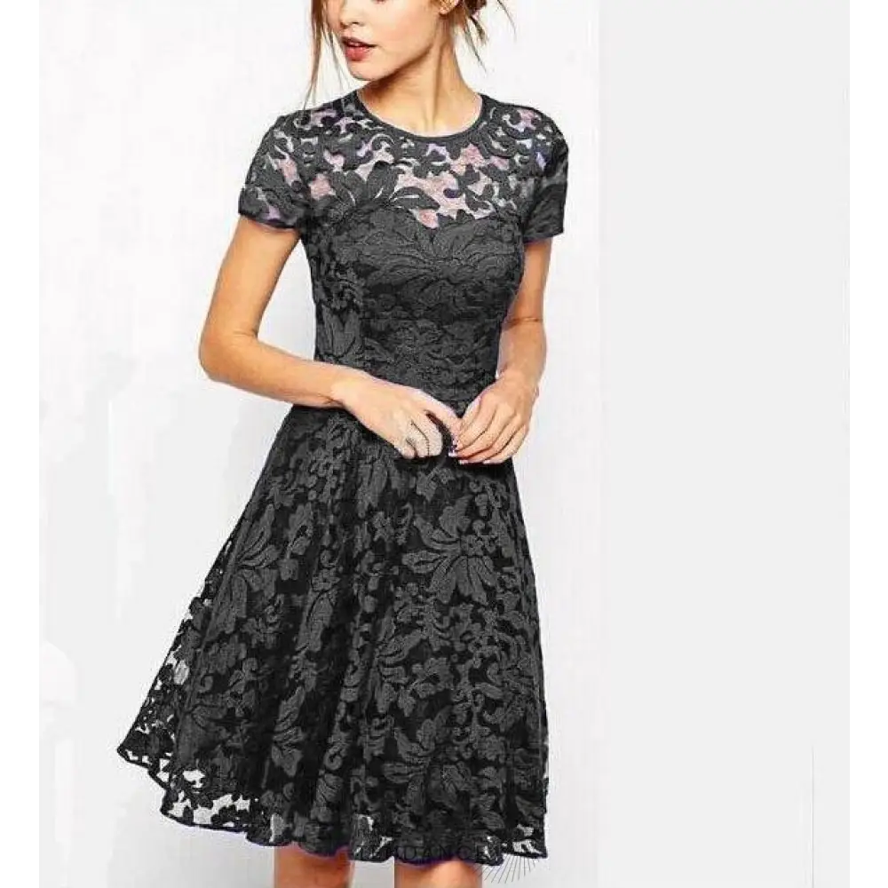 Jolie Robe En Dentelle | France-Tendance