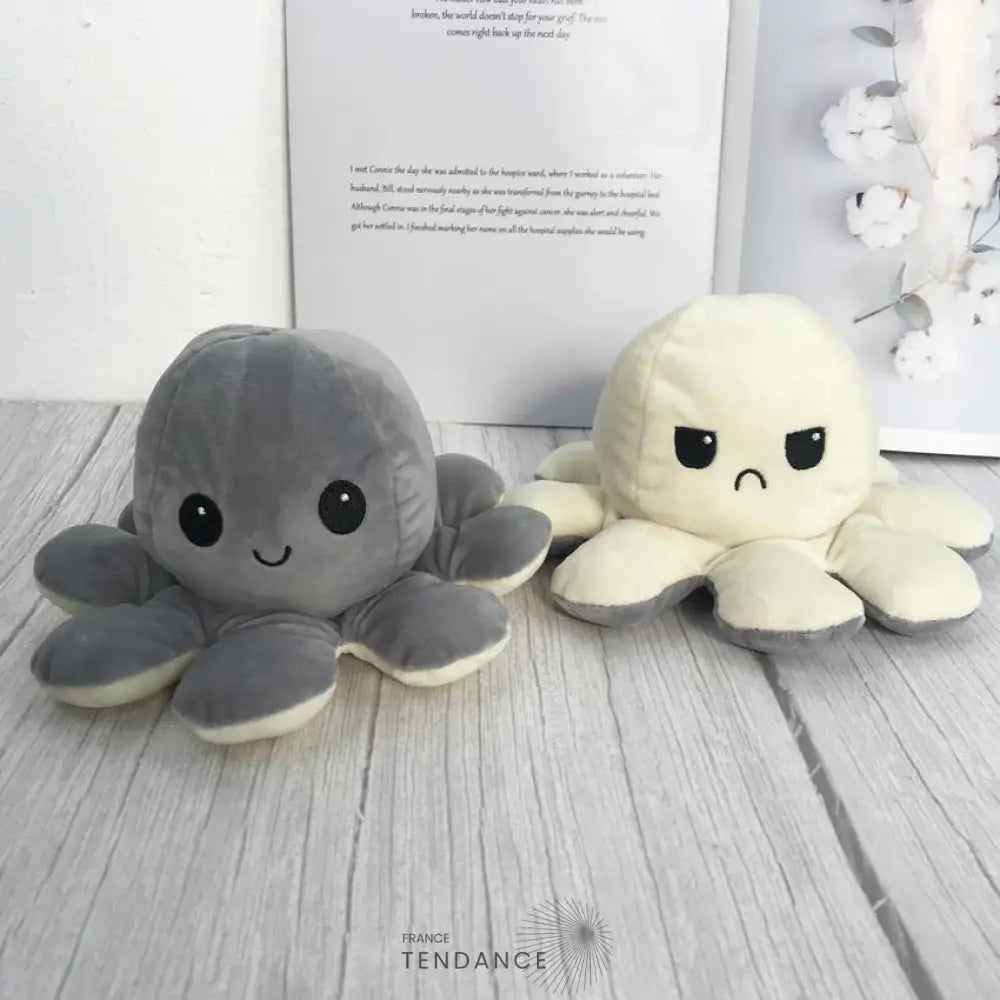 Peluche Pieuvre Réversible - Indicateur D’humeur |