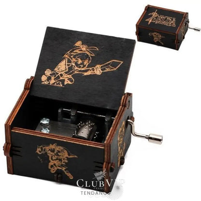 Boîtes à Musique En Bois Naturel | Cinéma Mangas Jeux Vidéos