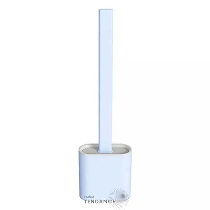 Brosse De Toilette En Silicone Flexible | Avec Support |