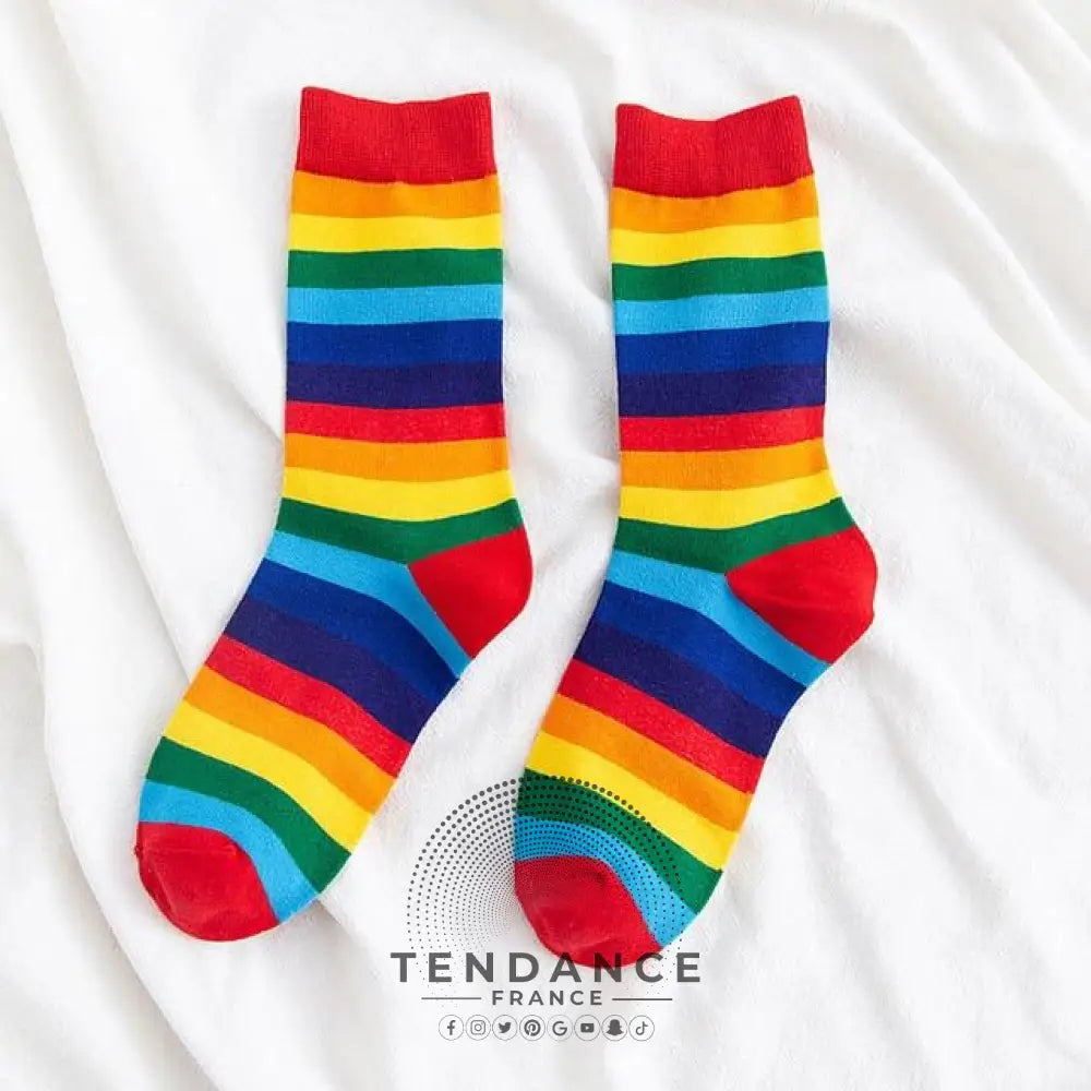 Chaussettes Rainbow | France-Tendance