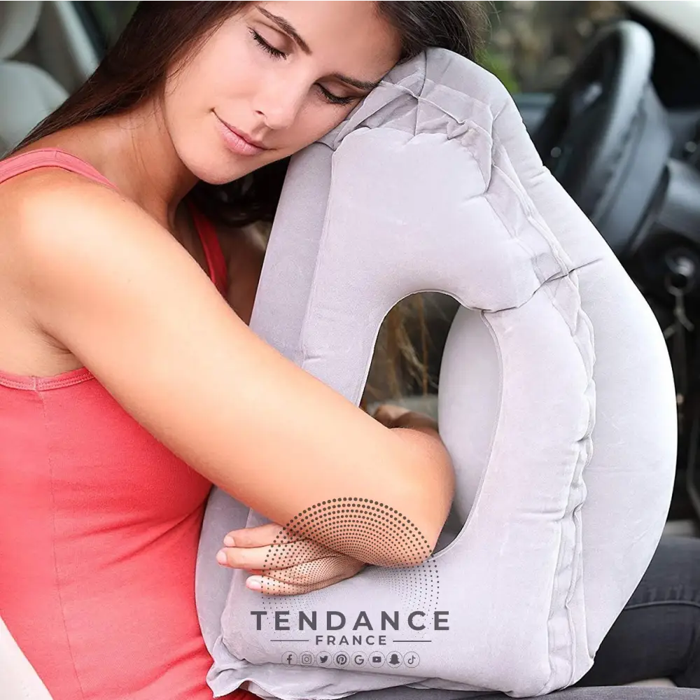 Coussin De Voyage Gonflable Easysleep™ | France-Tendance