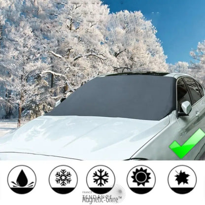 Magnetic-givre™ | Couverture Anti-givre Aimantée 3-en-1 |