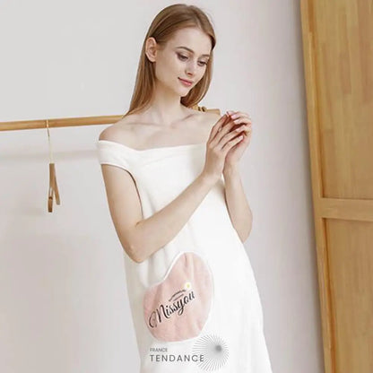 Peignoir De Bain En Peluche | France-Tendance