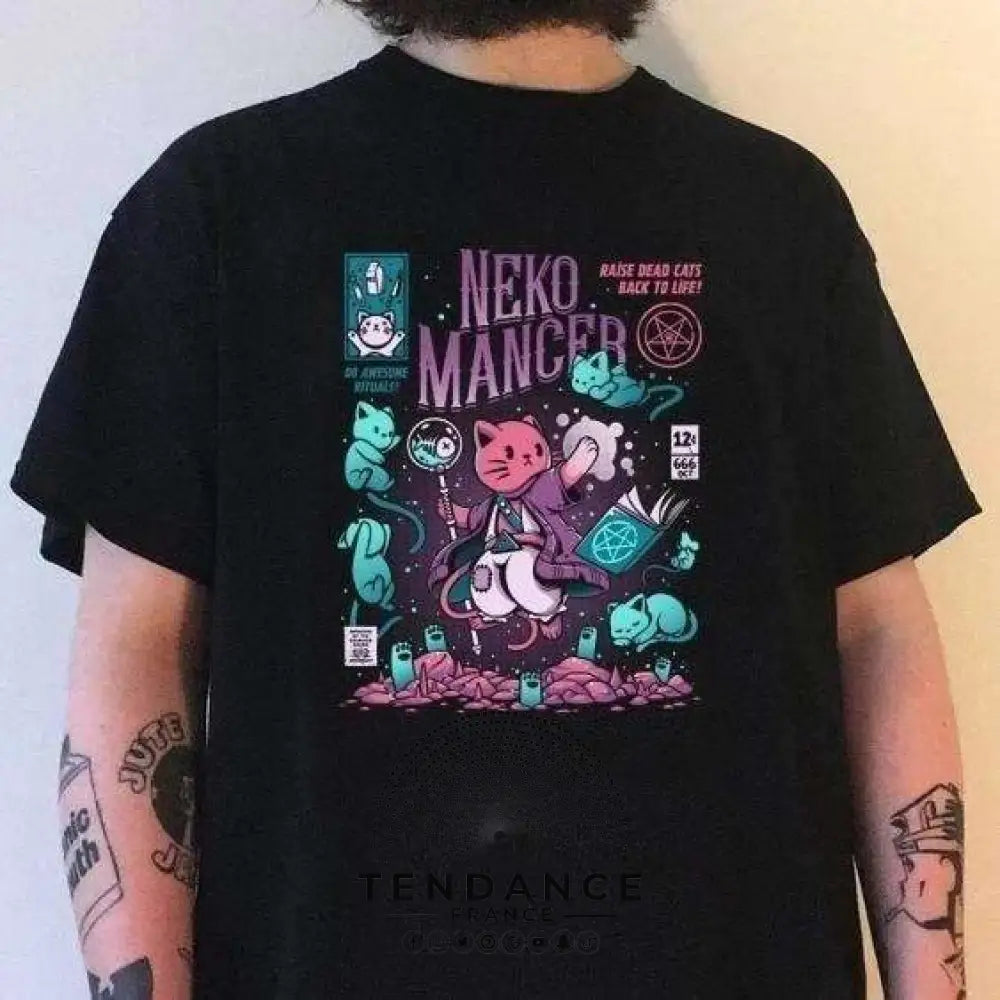 T-shirt Imprimé Neko | France-Tendance