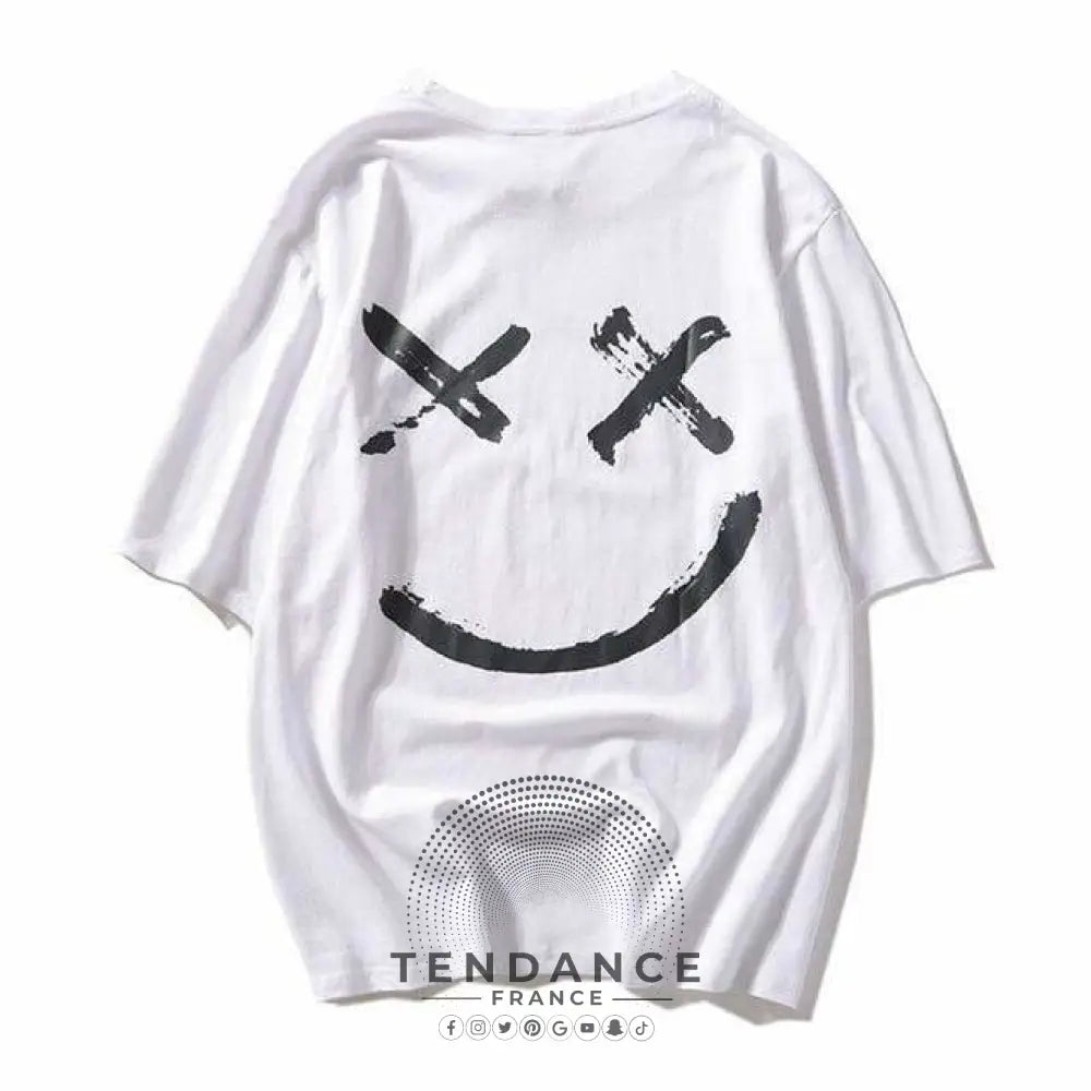 T-shirt Imprimé Smile | France-Tendance