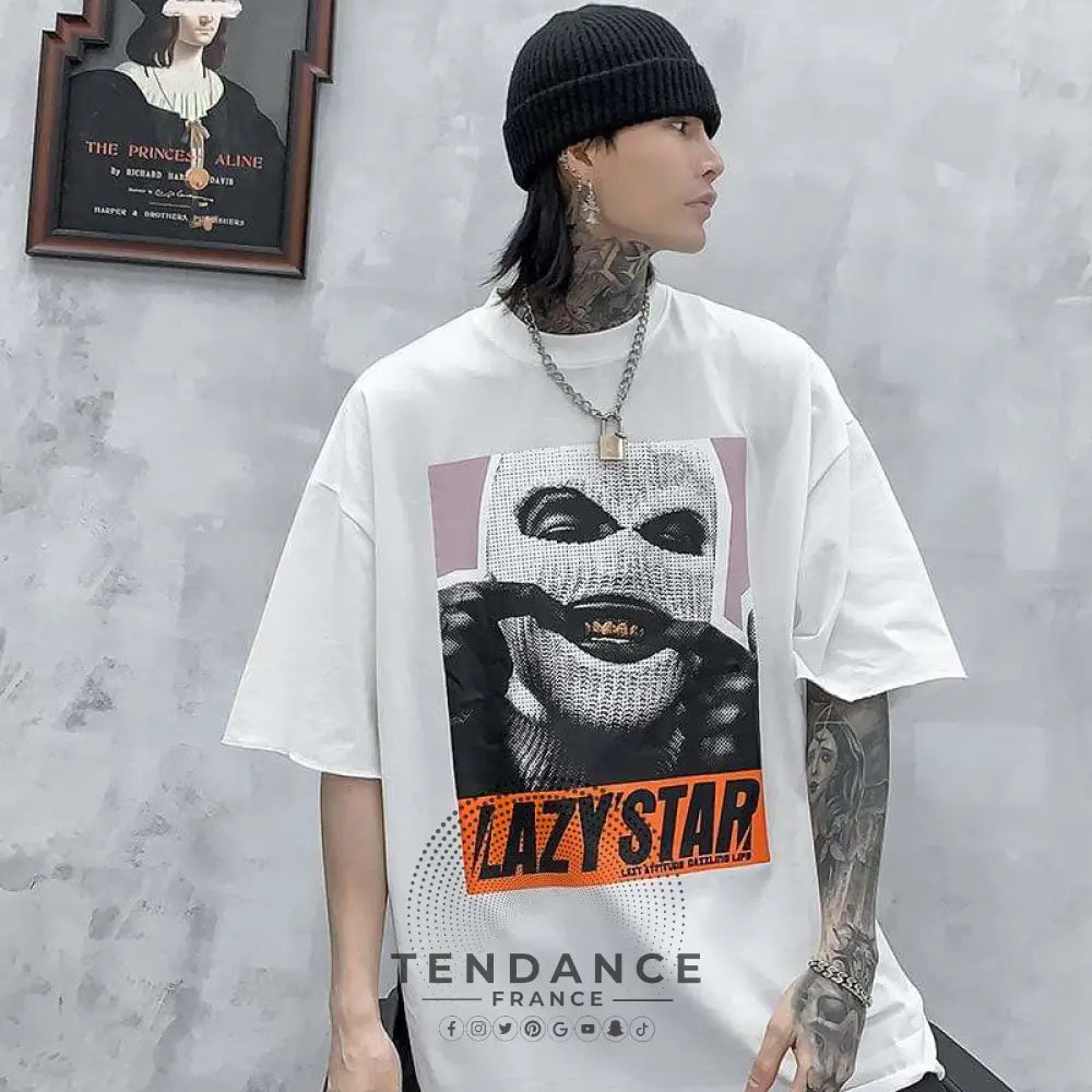 T-shirt Lazystar | France-Tendance