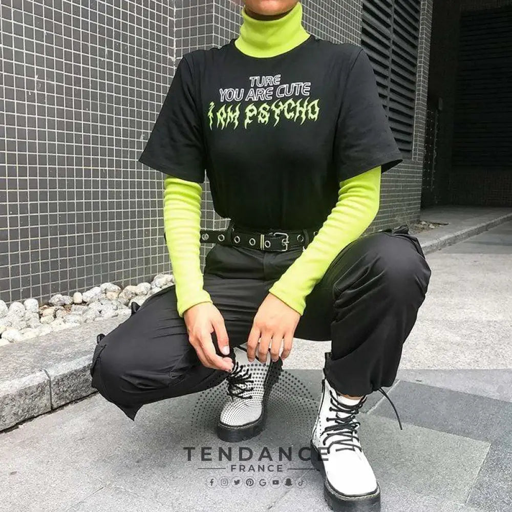 T-shirt Psycho | France-Tendance