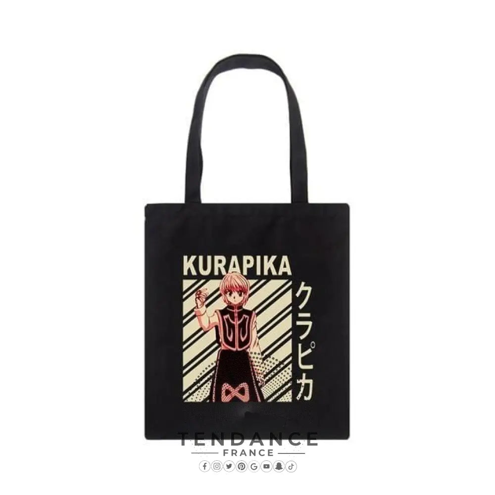 Tote Bag Kurapika (noir) | France-Tendance